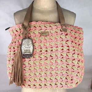 SUN N SAND CASUAL LARGE ZIPPER TOP LINED